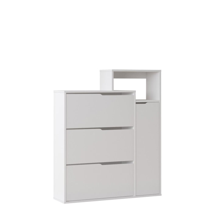 Hanah Home Ico3-W Armario para Zapatos Blanco